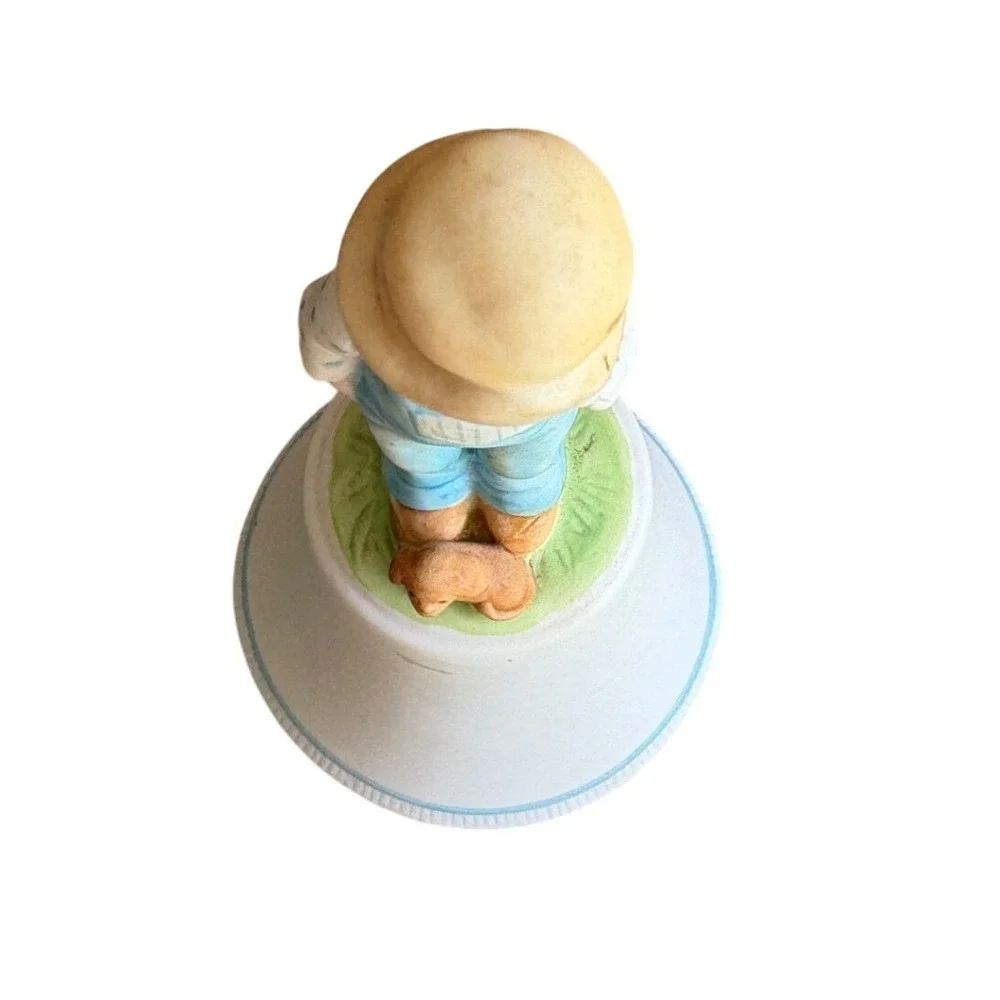 Vintage‎ 1981 Holly Hobbie Robbie Porcelain Sculpted Bell WWA Designers Coll EUC